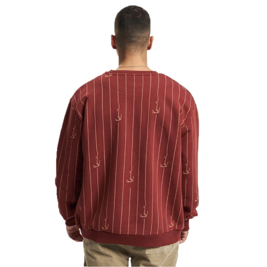 Karl Kani Ανδρικό φούτερ Small Signature Logo Pinstripe Crew